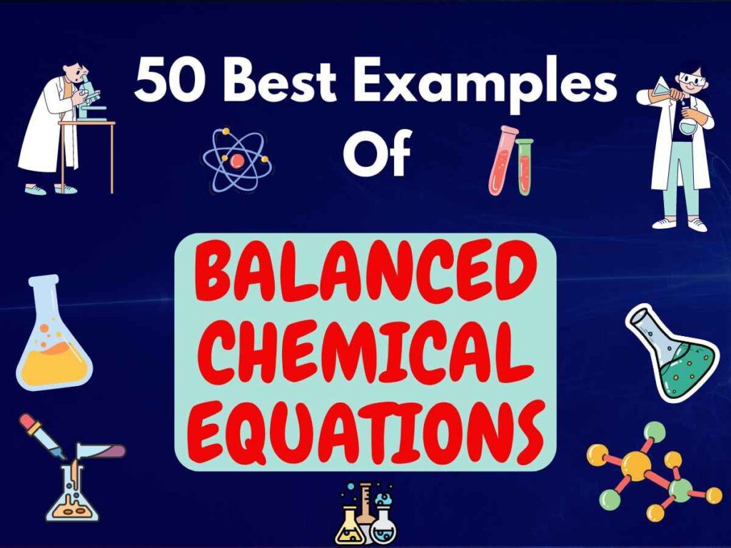 50 Examples Of Balanced Chemical Equations With Answers PDF