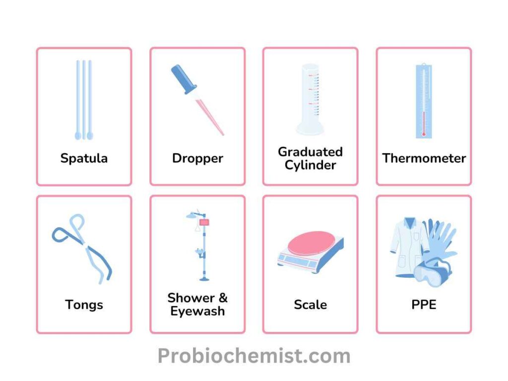 Chemistry Laboratory Apparatus and their Uses with Pictures pdf